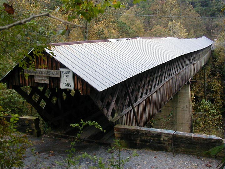 Horton Mill Covered Bridge in Blount County